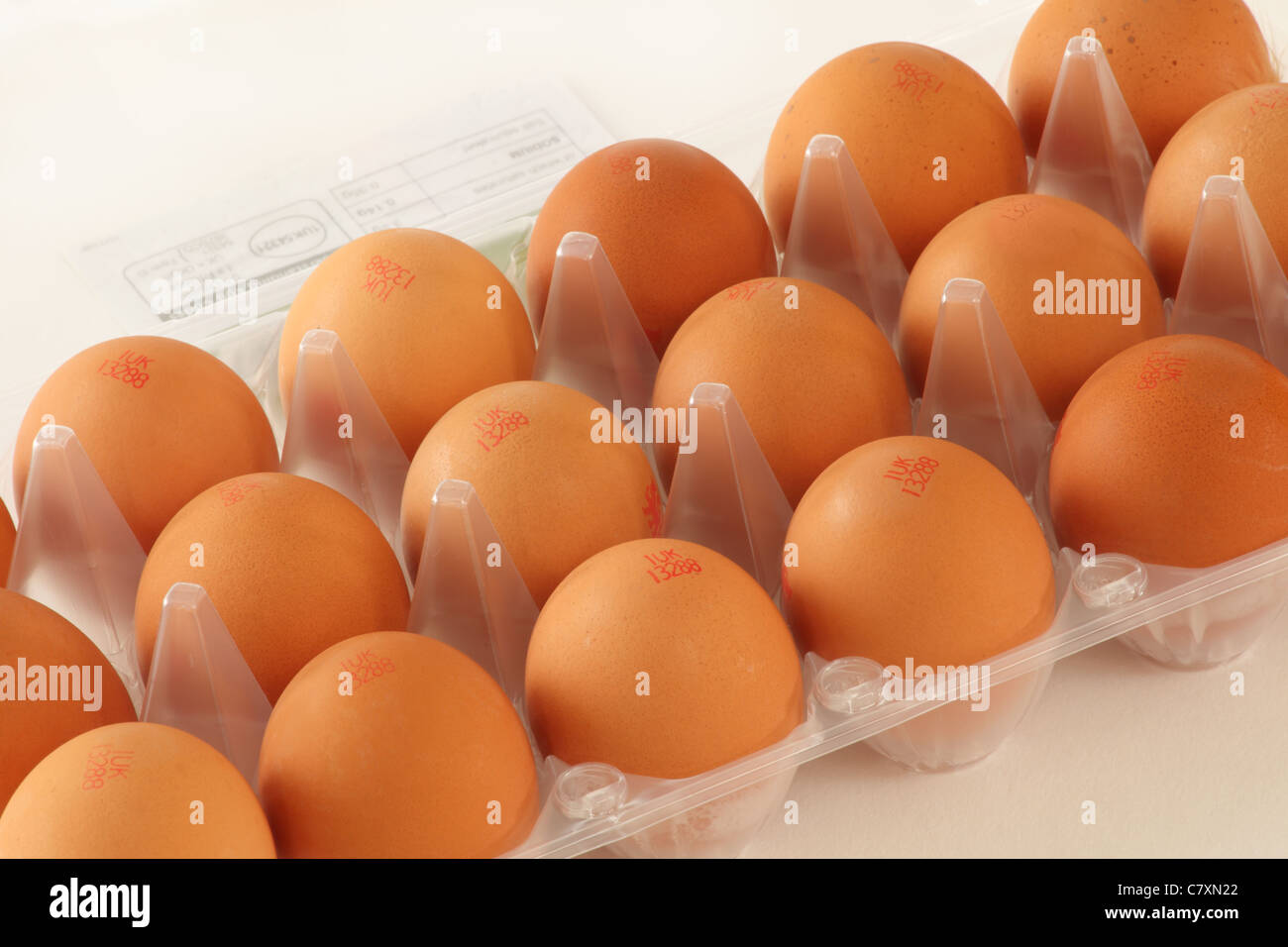 A box of eggs Stock Photo Alamy