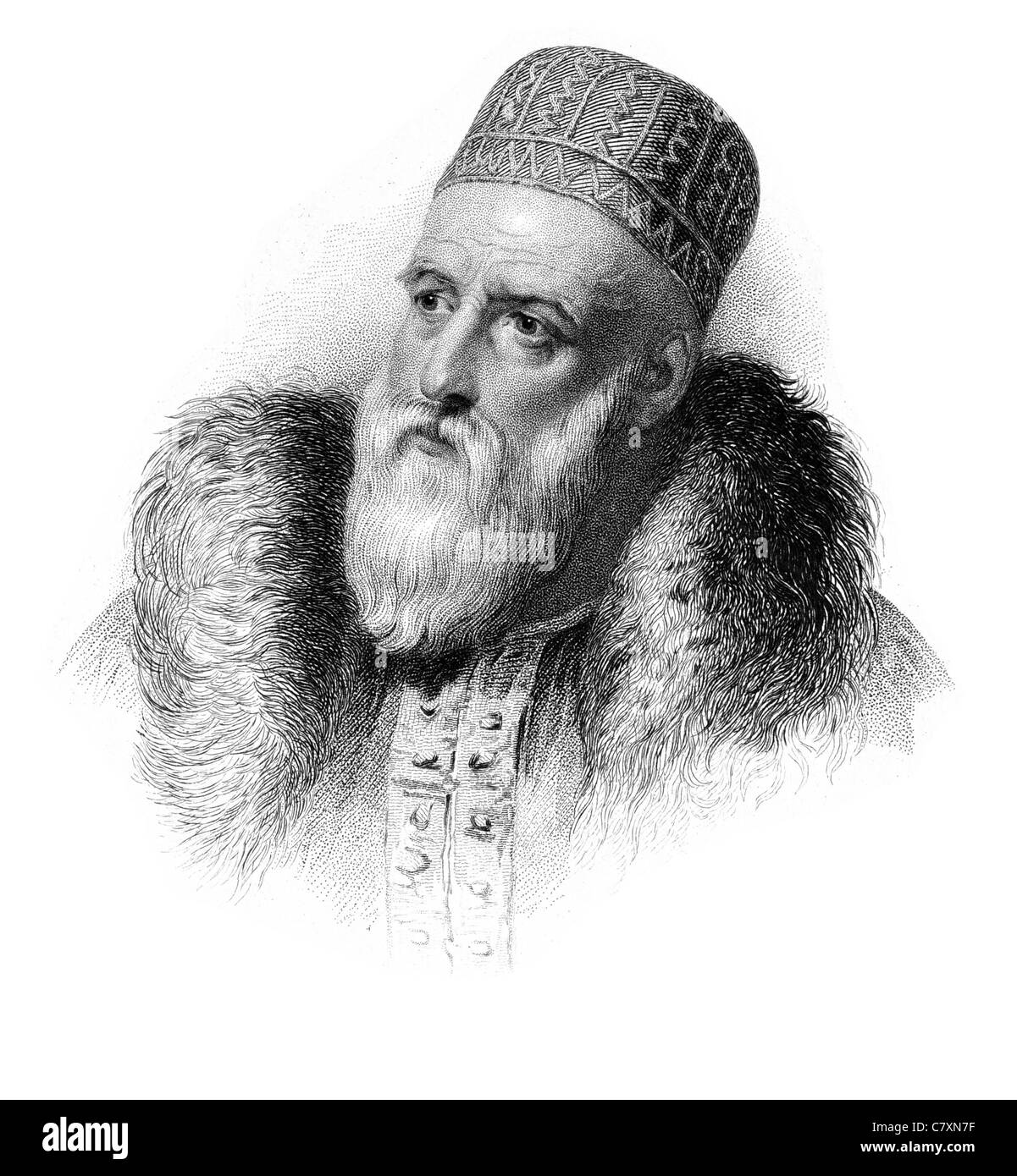Ali Pasha Tepelena Yannina Aslan Ottoman Albanian ruler Albanian Muslim figure commander commanded Albanian Janissary Stock Photo