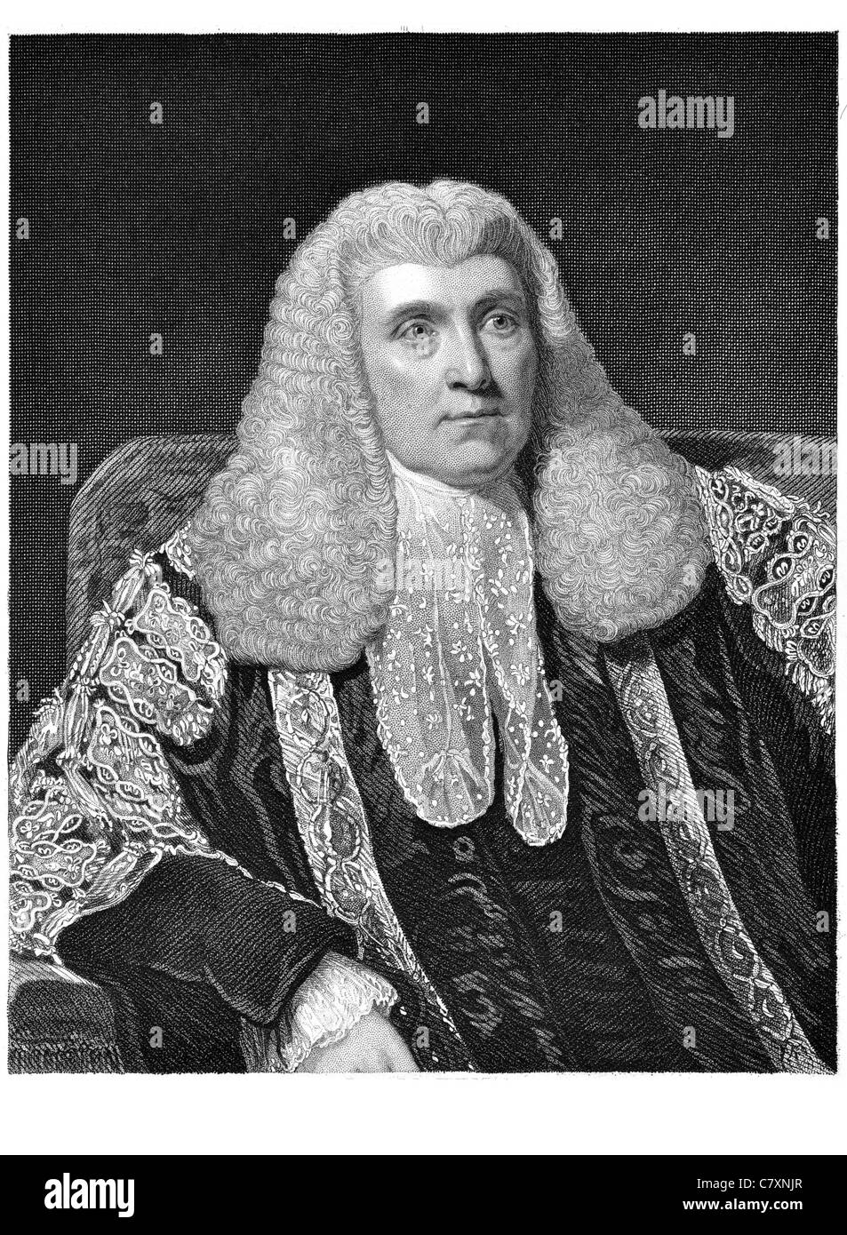 Sir William Grant 1752 1832 British lawyer Member of Parliament Master Rolls Politician Politic Politics Political parliament Stock Photo