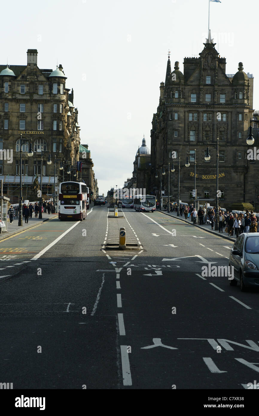 North Bridge, Edinburgh Stock Photo Alamy