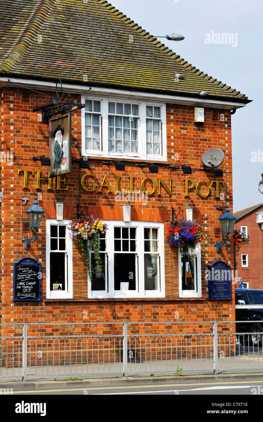 The Gallon Pot pub at Great Yarmouth. Stock Photo