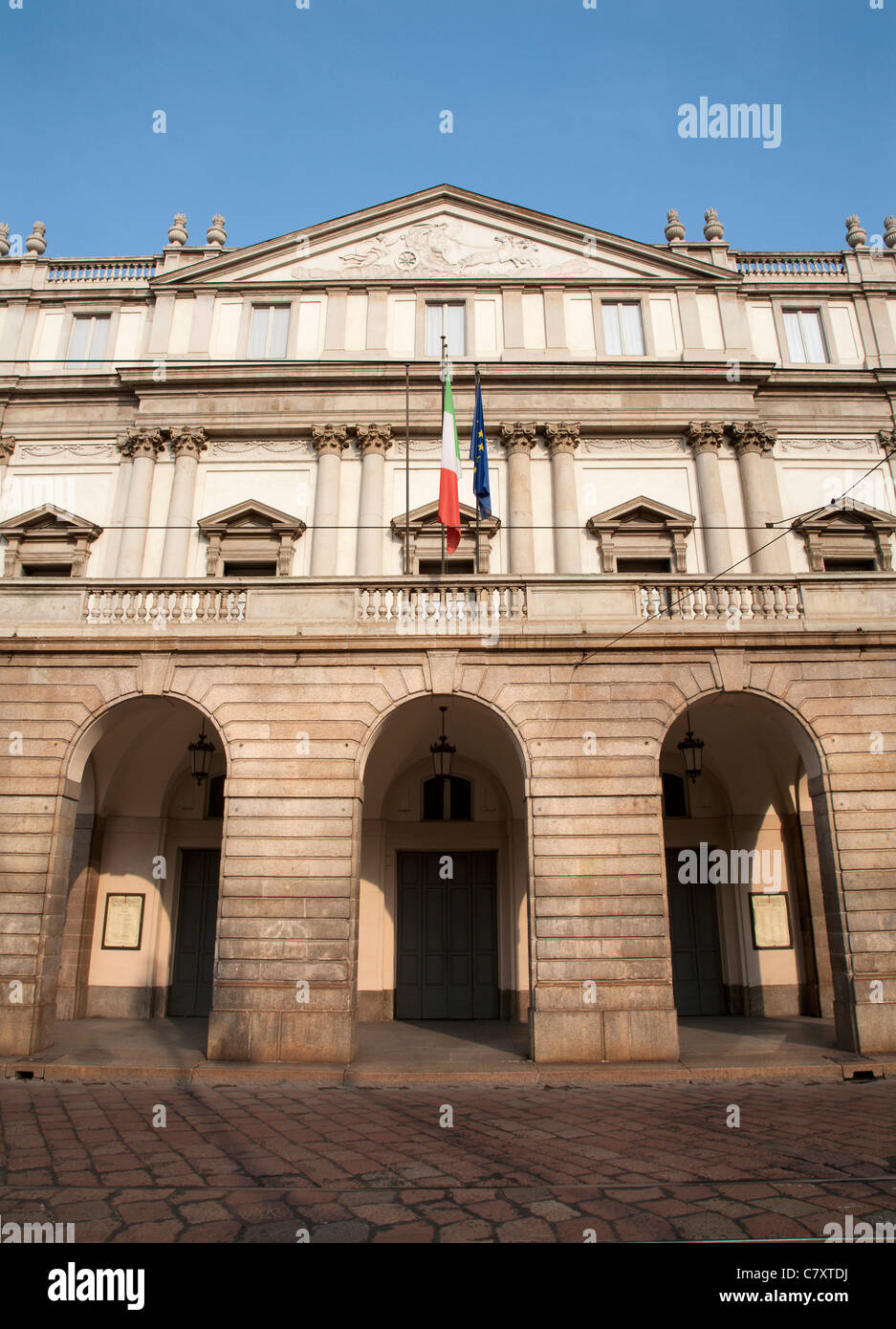 Milan - La Scala opera Stock Photo