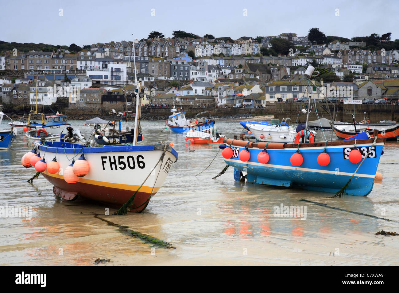 St Ives, Harbour, Cornwall, England, UK Stock Photo