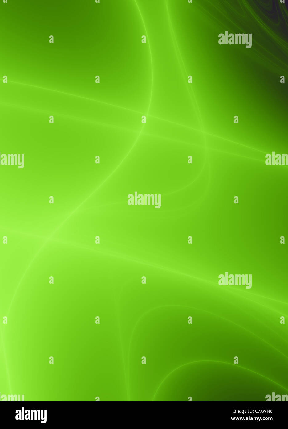 Green fluorescent design Stock Photo - Alamy