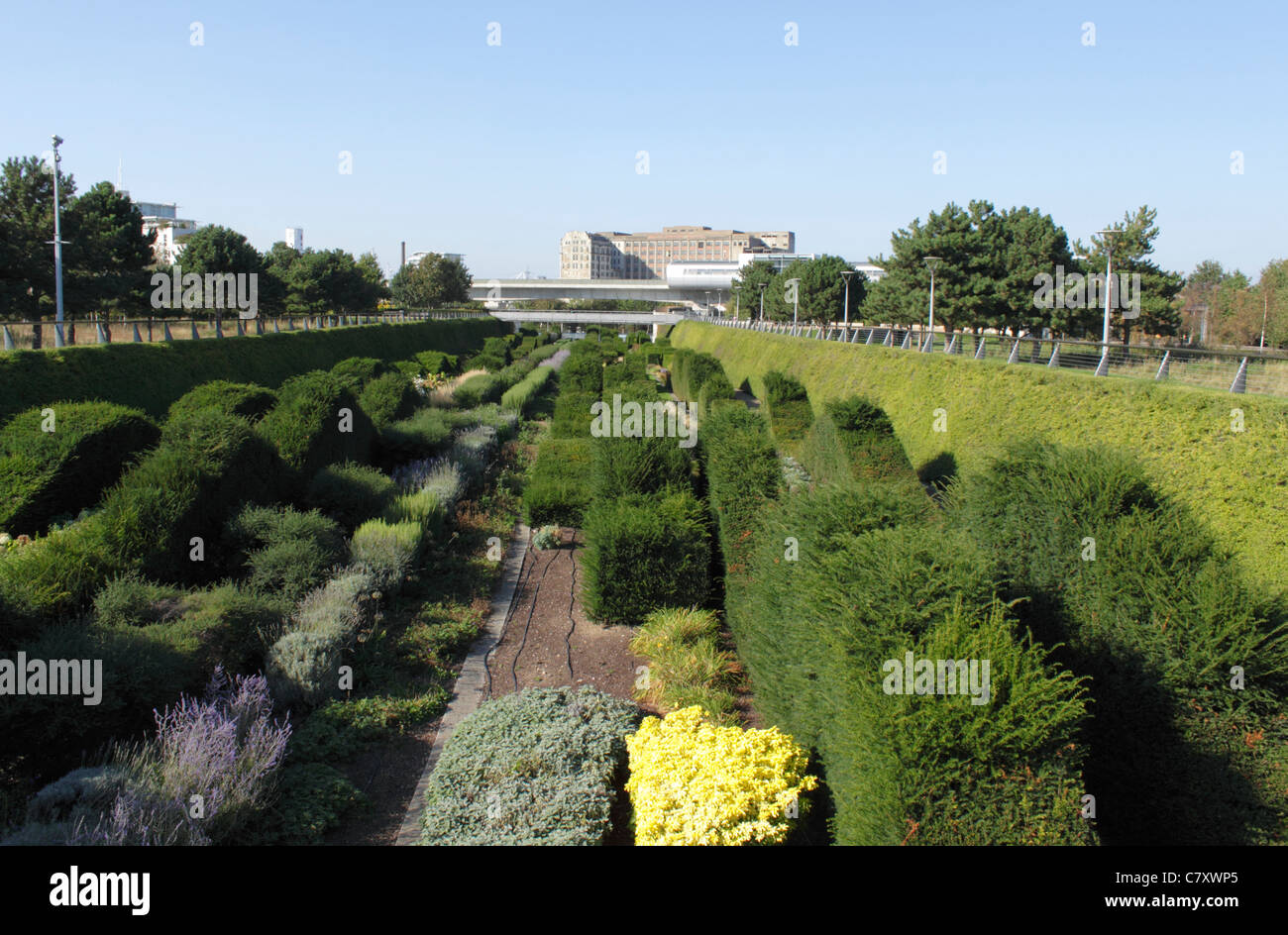 Thames Barrier Park London Stock Photo Alamy