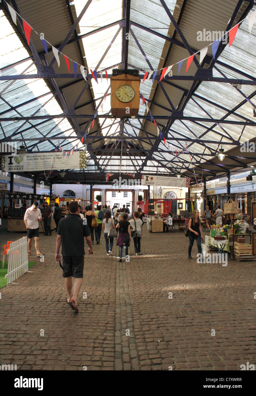 Greenwich market london hi-res stock photography and images - Alamy