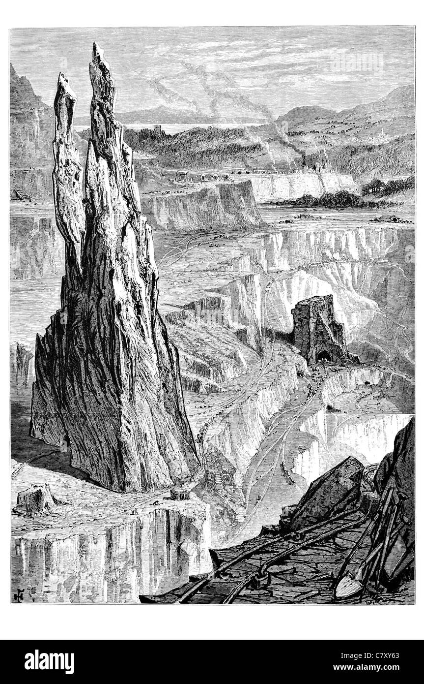 History of slate extraction hires stock photography and images Alamy