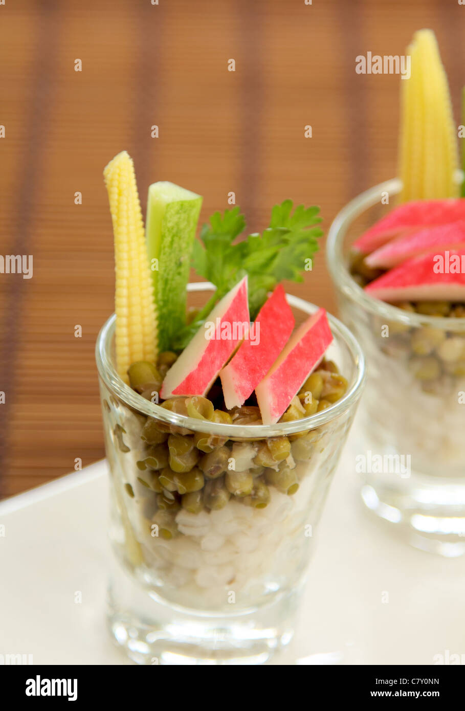 Crab stick appetizer Stock Photo Alamy