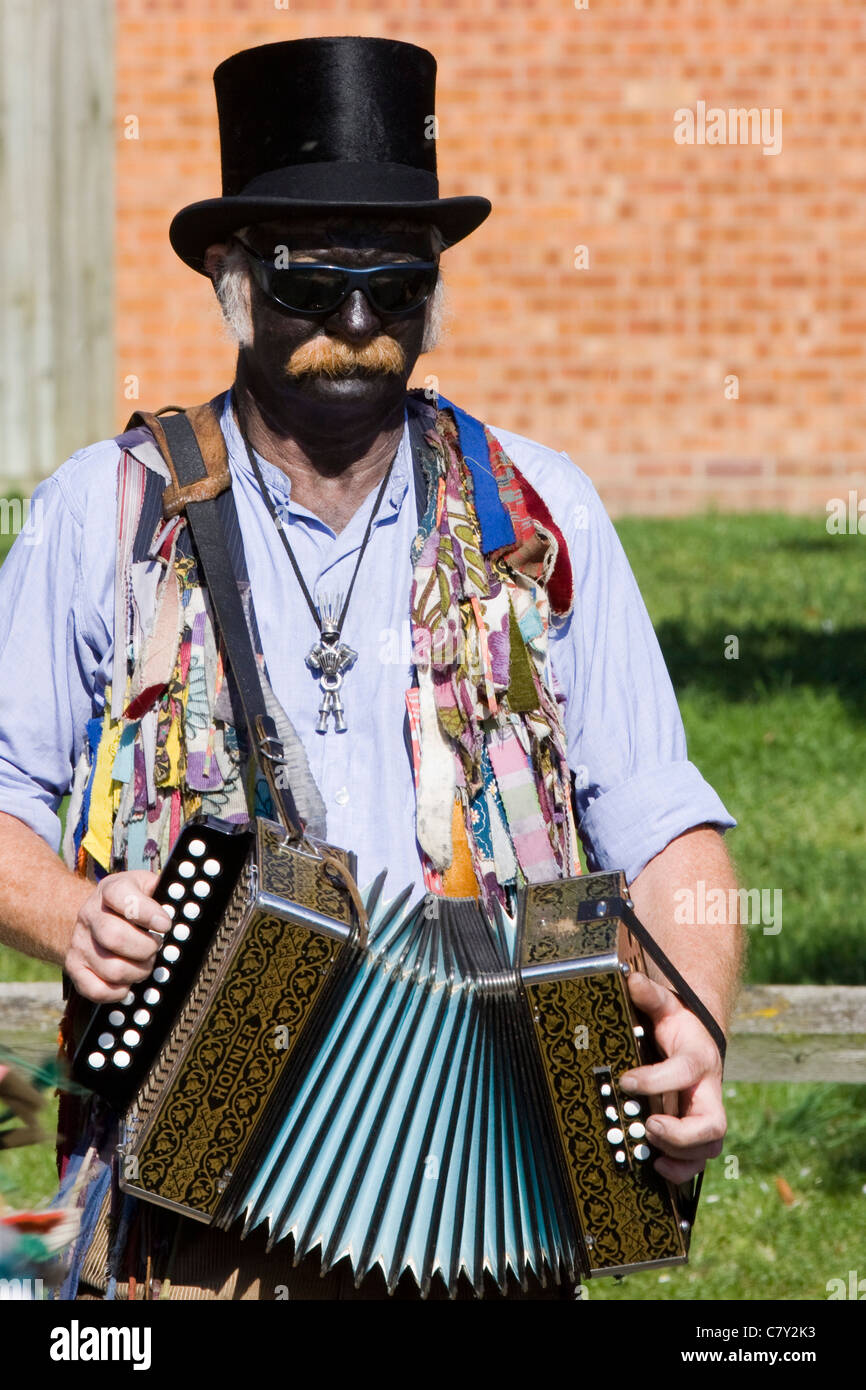 Morris dancer British folk dance Armaleggan Stock Photo Alamy