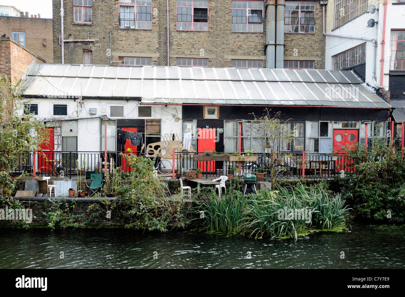 Canalside Live work Studios or units Regent's Canal Hackney London