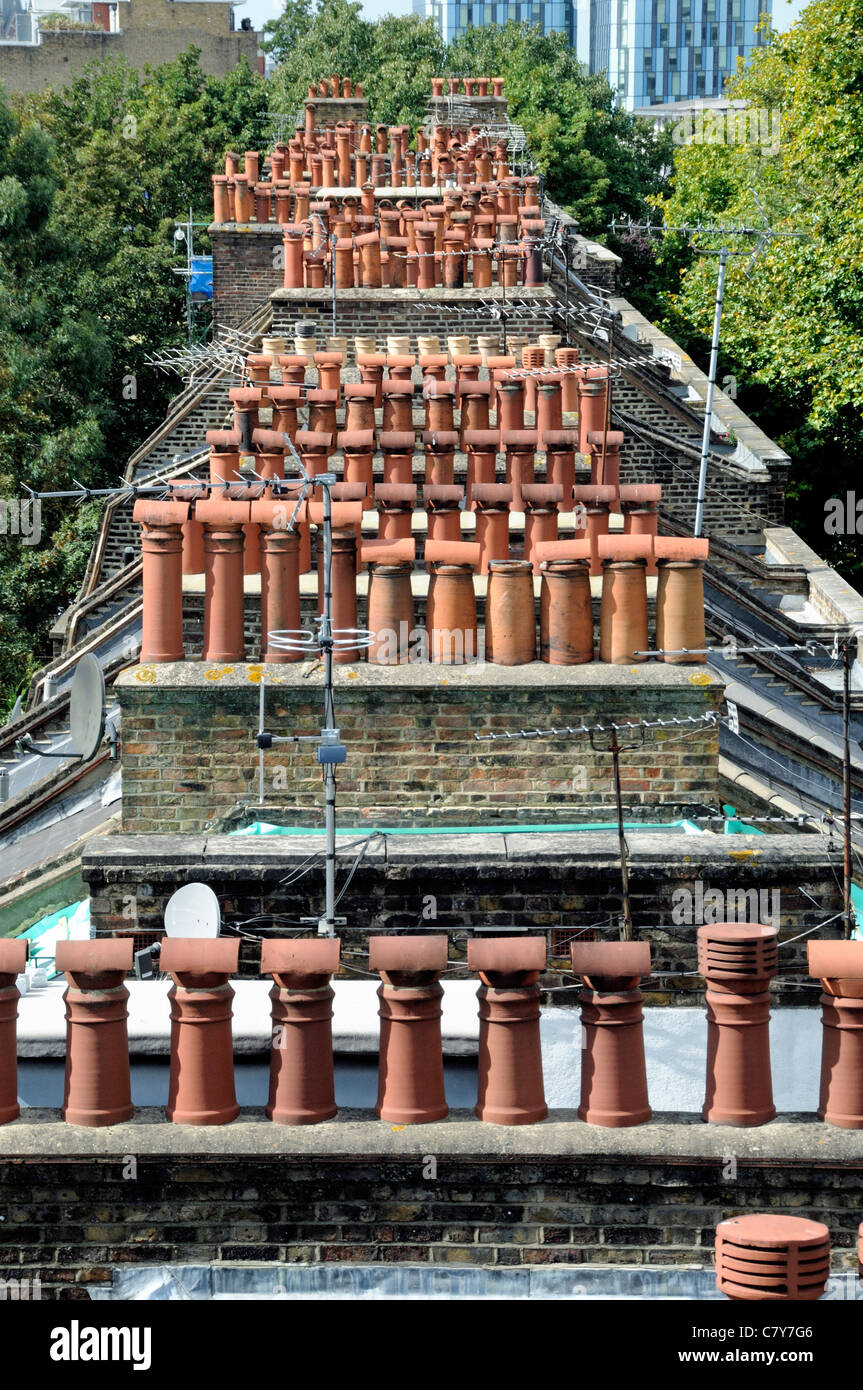 Chimney pots chimneys hi-res stock photography and images - Alamy