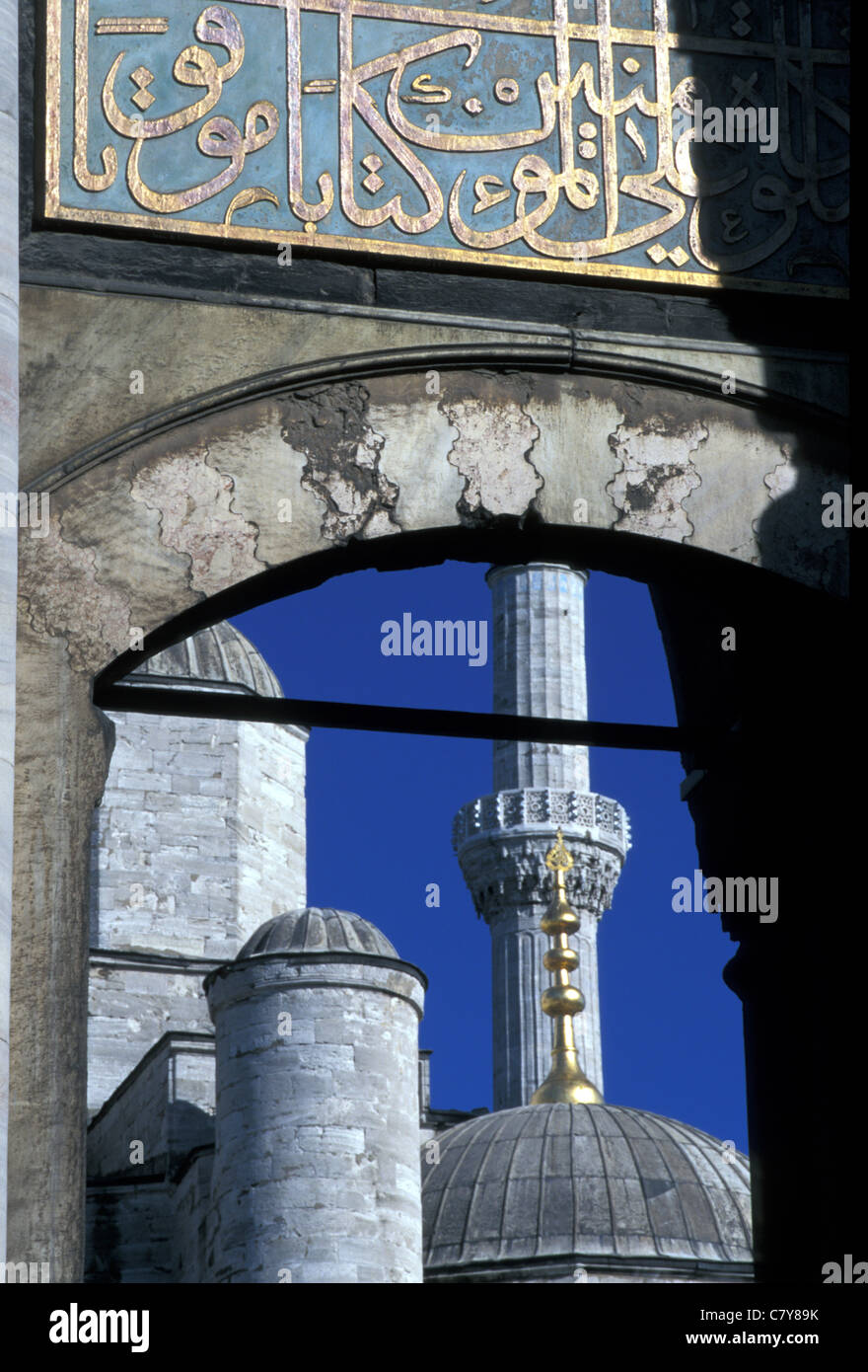 Turkey, Istanbul, Sultanahmet Mosque, Blue Mosque Stock Photo - Alamy