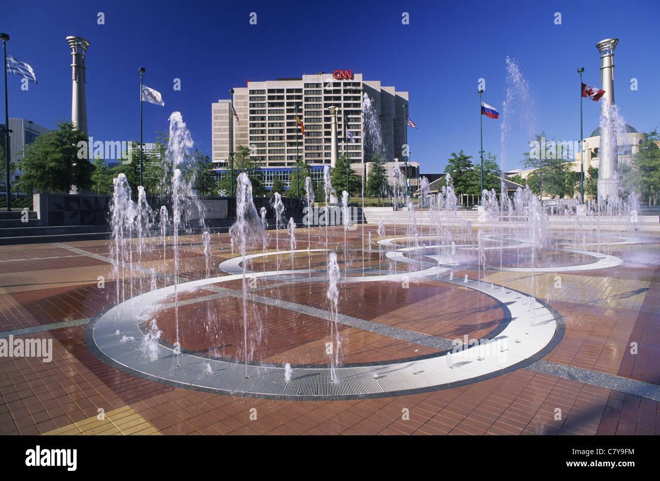 Centennial Olympic Park,Atlanta,Georgia,USA Stock Photo - Alamy