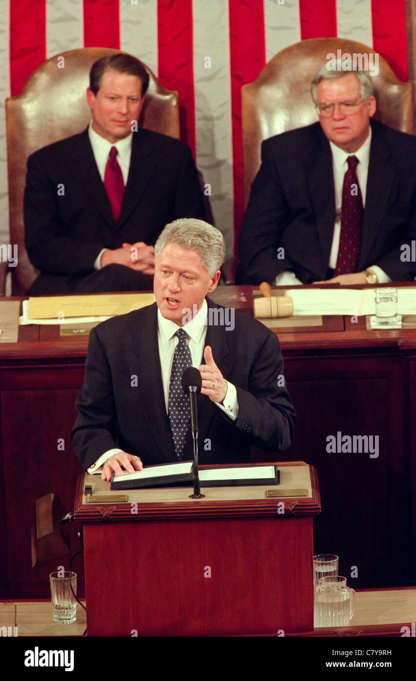 President bill clinton congress hi-res stock photography and images - Alamy