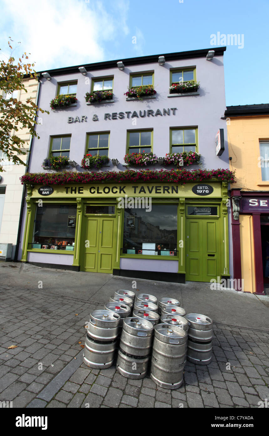 The Clock Tower bar and restaurant in Westport Stock Photo Alamy