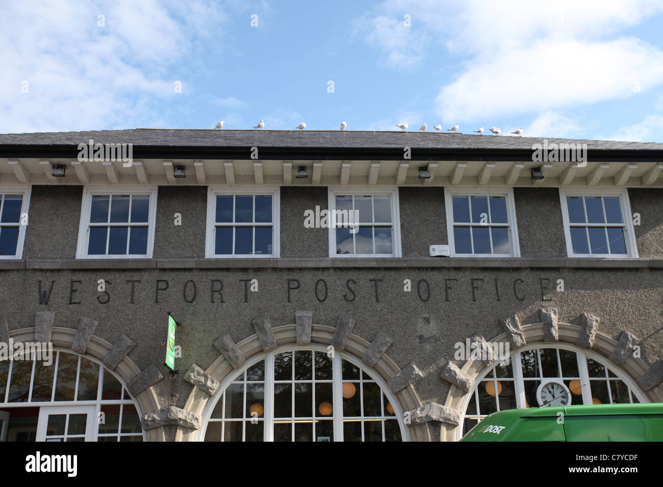 Westport Post Office Stock Photo Alamy