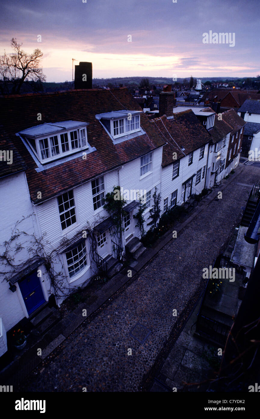 England, Kent County , Ancient port village, Rye Stock Photo