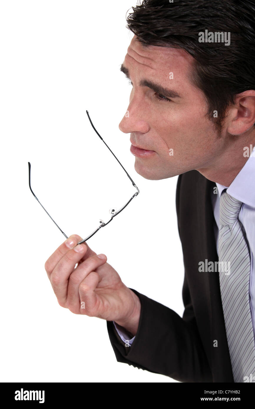 Portrait of a lawyer Stock Photo