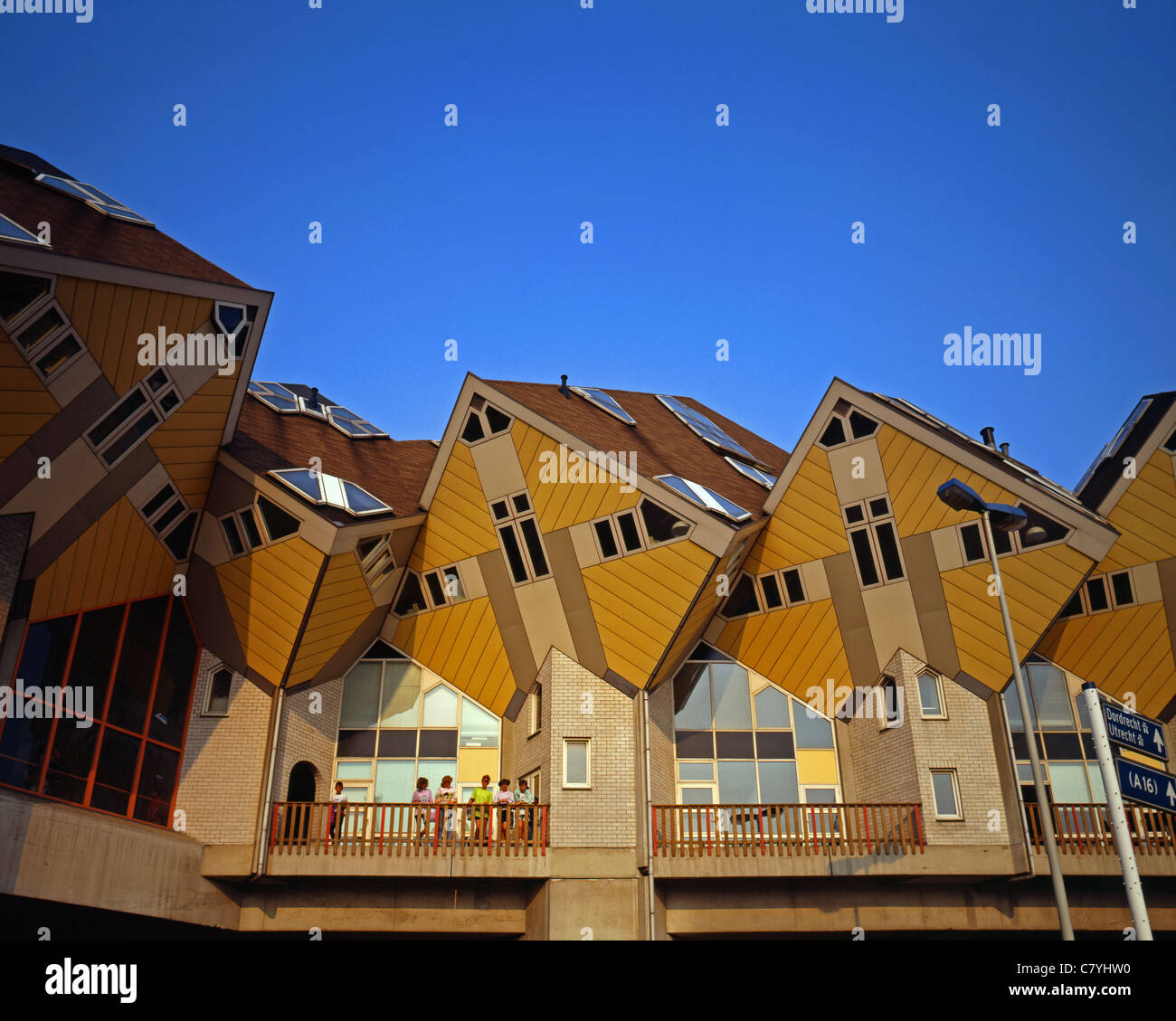 Condominium, Apartment House, Collective House, Unique design Stock ...
