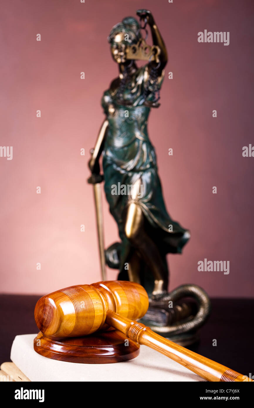 Justice Scale and Gavel Stock Photo Alamy