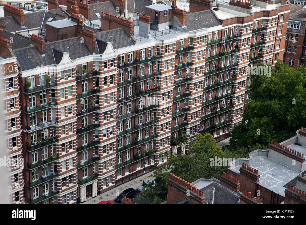 Luxury apartments in Westminster, Central London Stock Photo Alamy