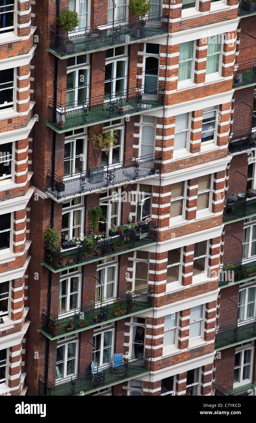 Luxury apartments in Westminster, Central London Stock Photo Alamy