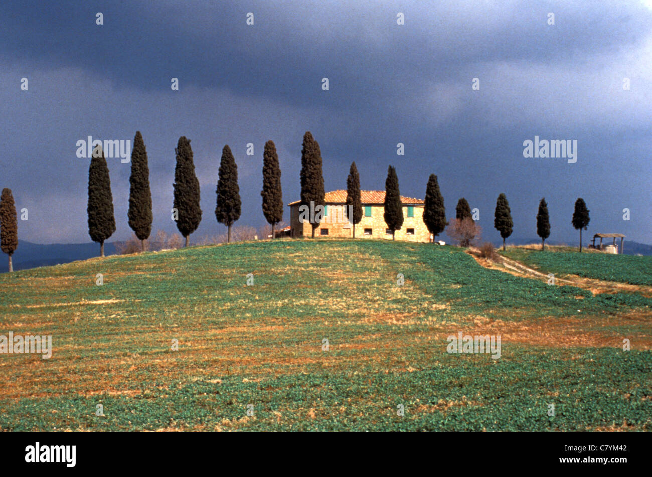 Italy, Tuscany, Crete Senesi Stock Photo