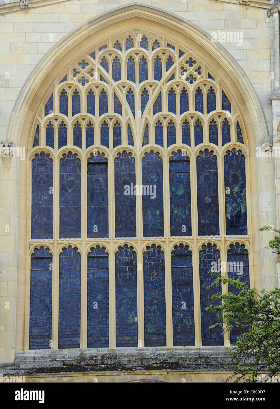 Rochester cathedral stained glass window hires stock photography and