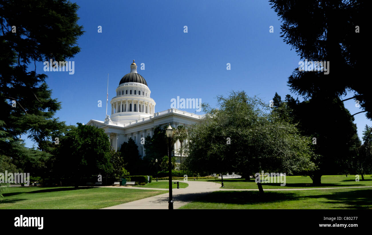 State Capitol, Sacramento, California. Stock Photo