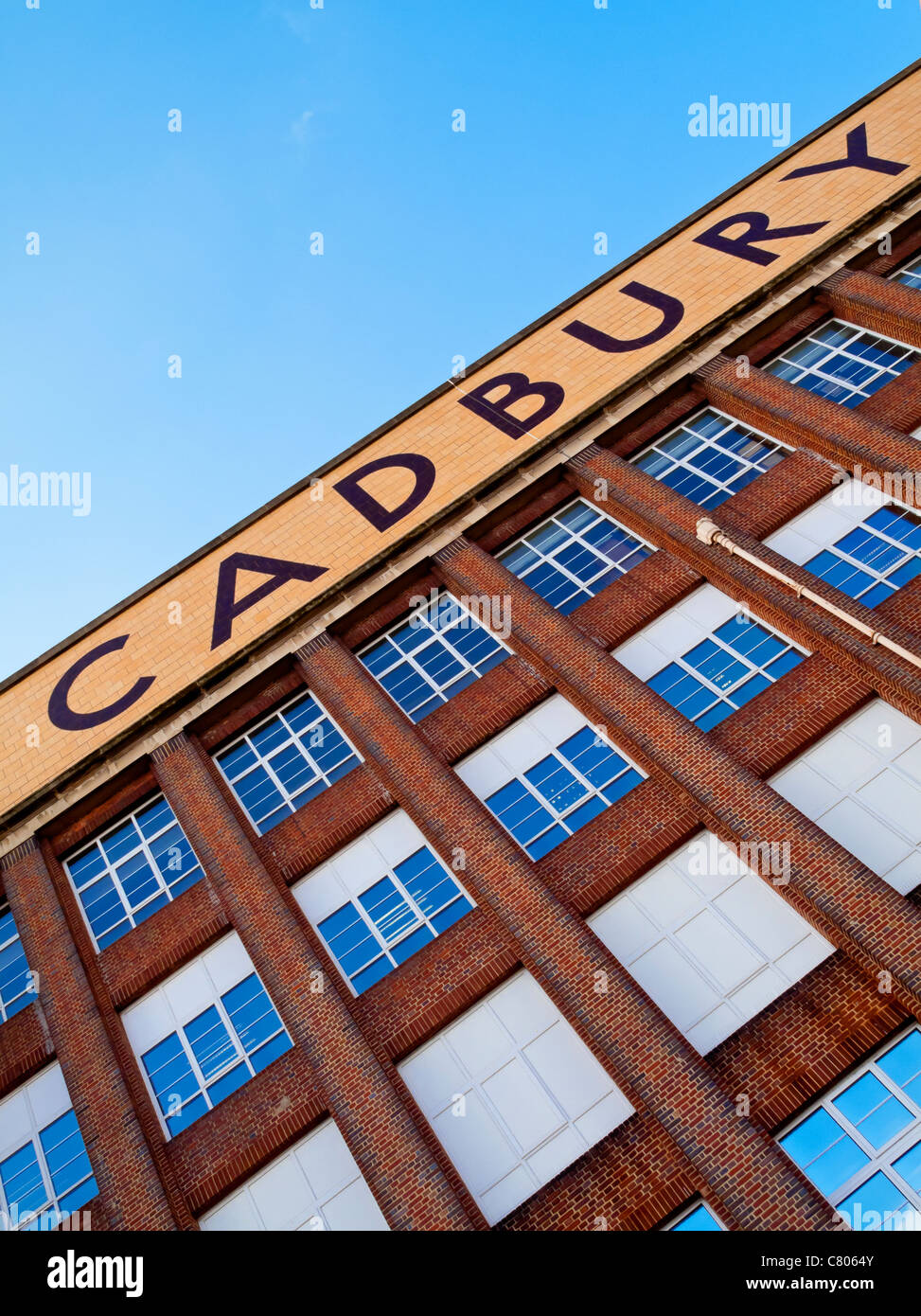 Cadbury's chocolate factory in Bournville Birmingham England UK Stock