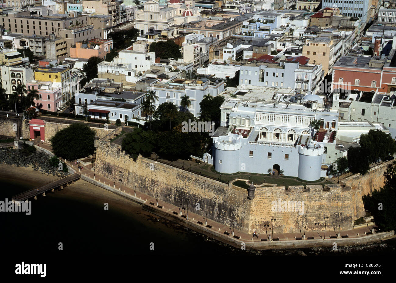 Aerial view puerto rico hi-res stock photography and images - Alamy