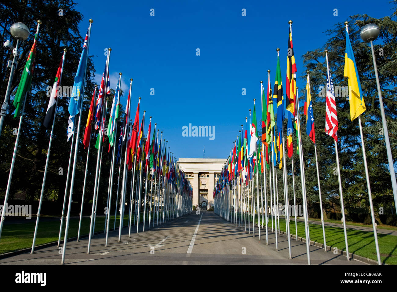 United Nations, Geneva, Switzerland Stock Photo Alamy