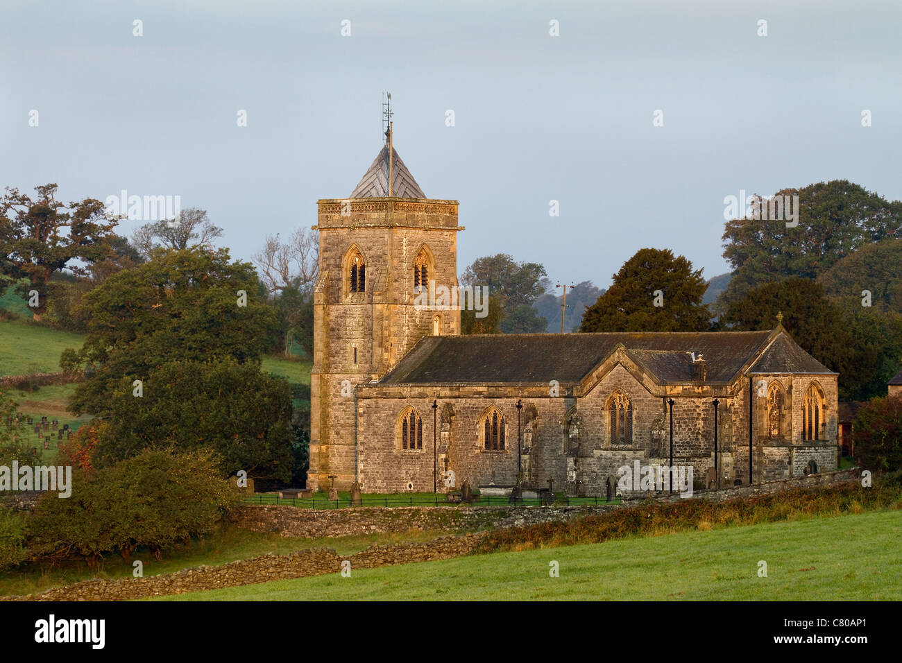 The Church in the Lyth Valley at Crosthwaite in Cumbria, UK Stock Photo