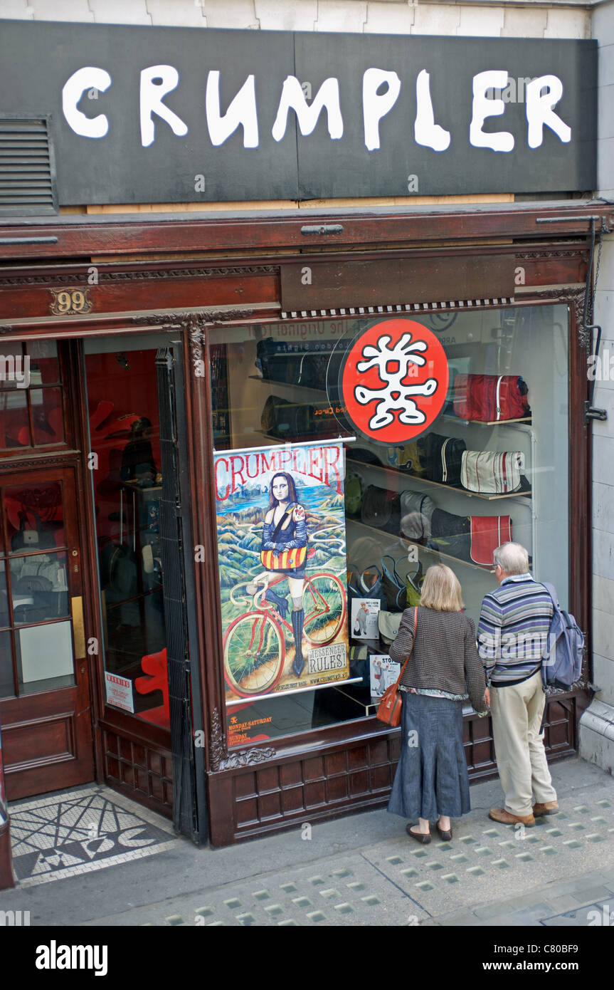 Crumpler bag shop, London, UK Stock Photo - Alamy