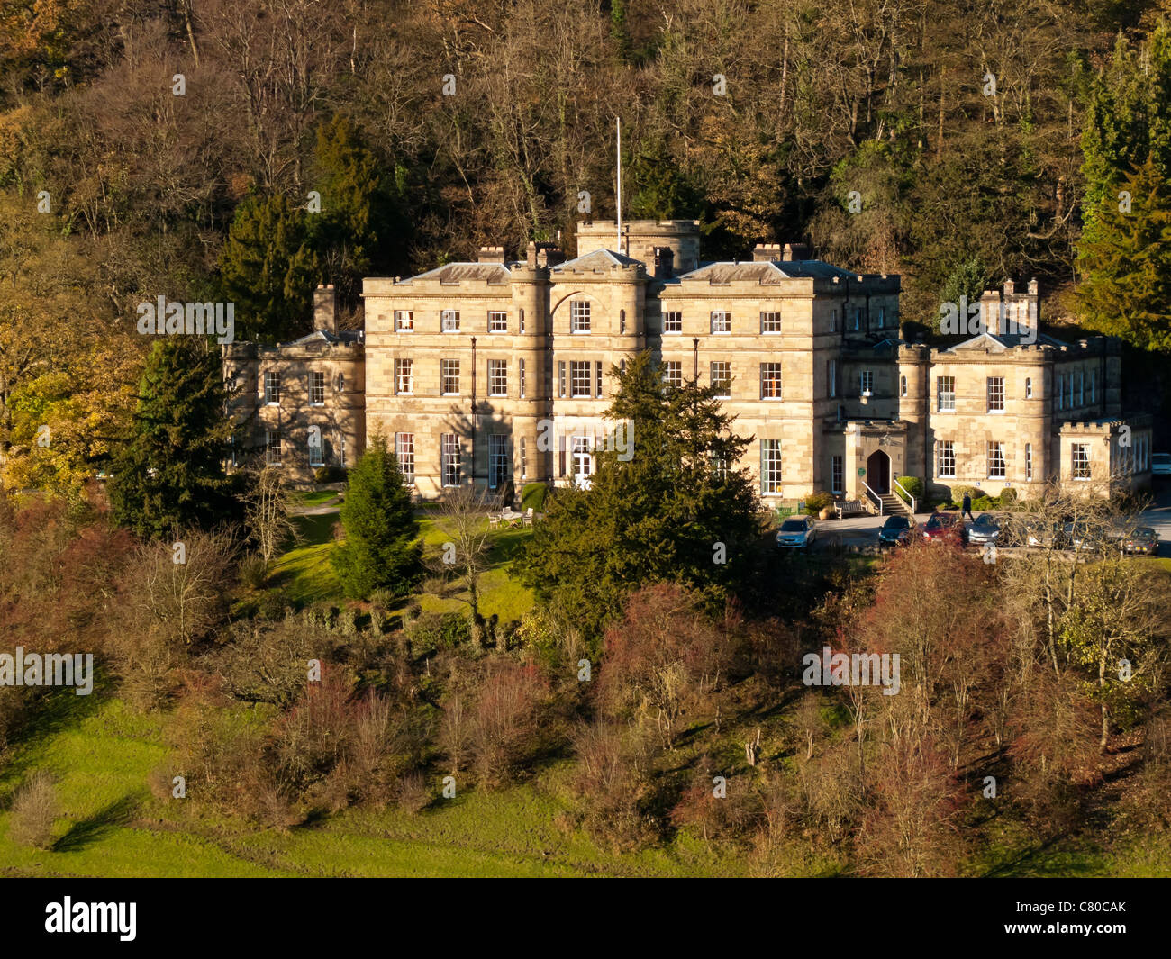 Willersley Castle in Cromford Derbyshire built in 1796 for Sir Richard