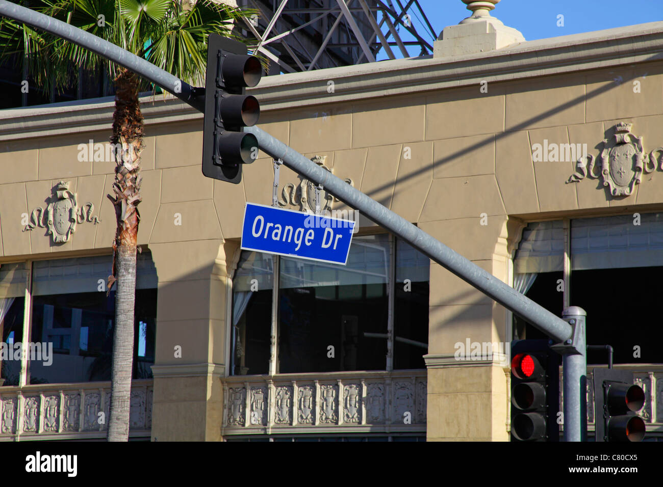 Hollywood boulevard los angeles road hires stock photography and