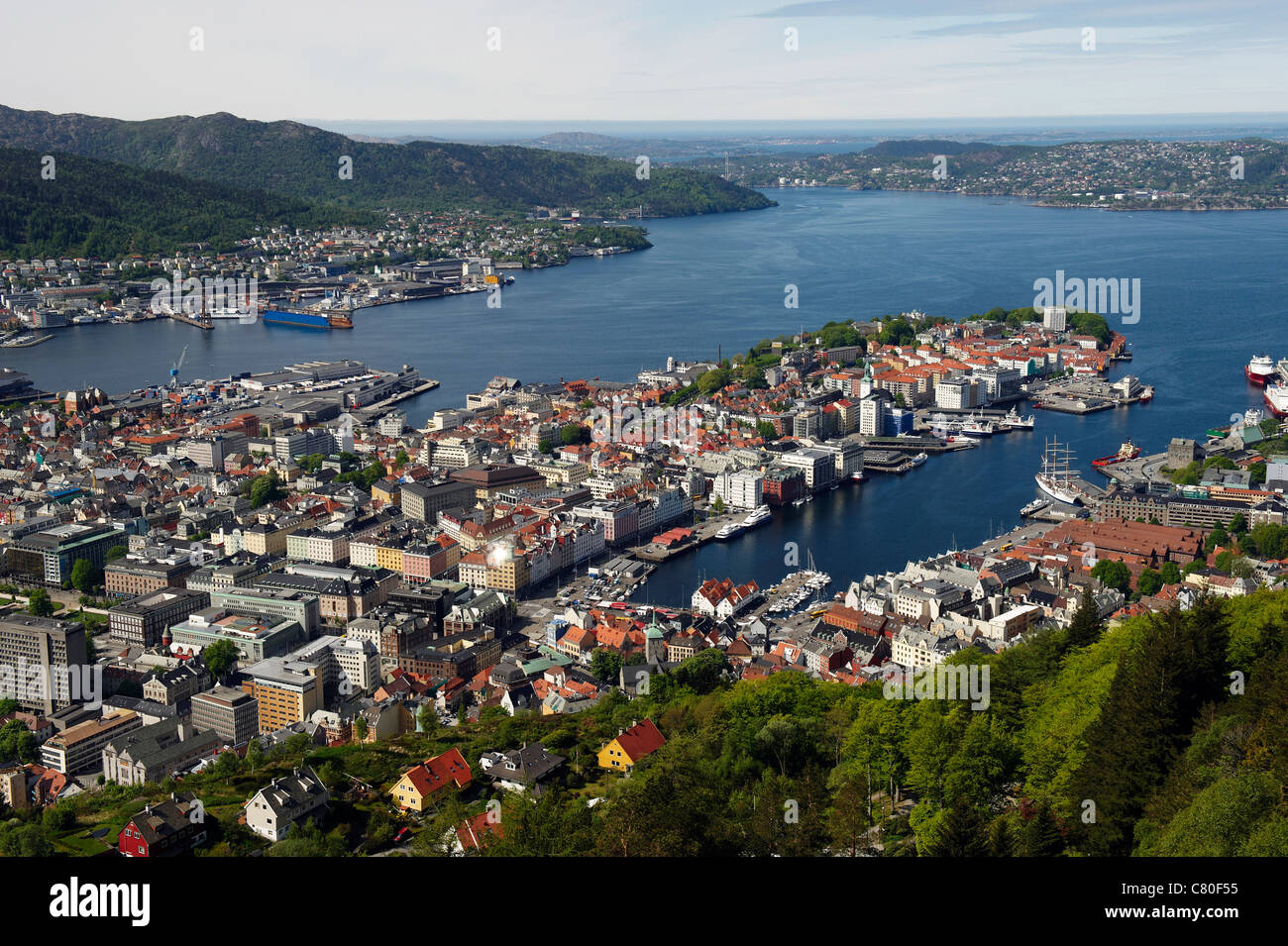 Norway, Bergen Stock Photo