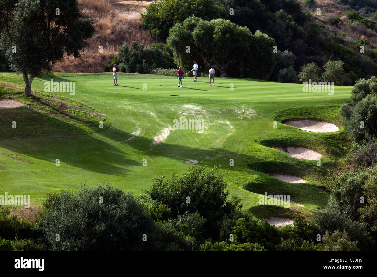 Marbella Club Golf Malaga Costa del Sol Andalusia Spain Stock Photo