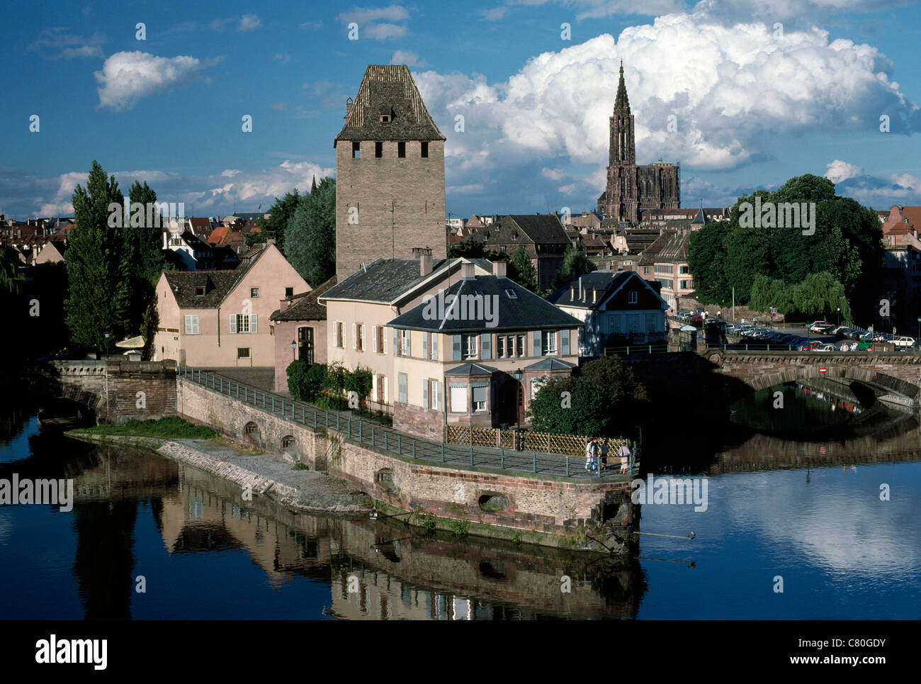 France, Alsace, Strasbourg,the Petite France Quarter Stock Photo Alamy