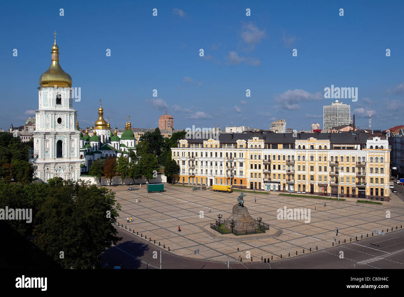 Ukraine, Kiev, Sofia of Kiev square Stock Photo