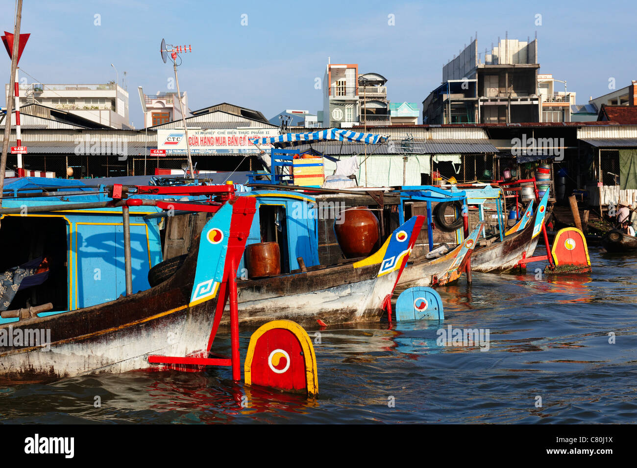 Vietnam, Mekong Delta, Can Tho, Mekong river Stock Photo Alamy