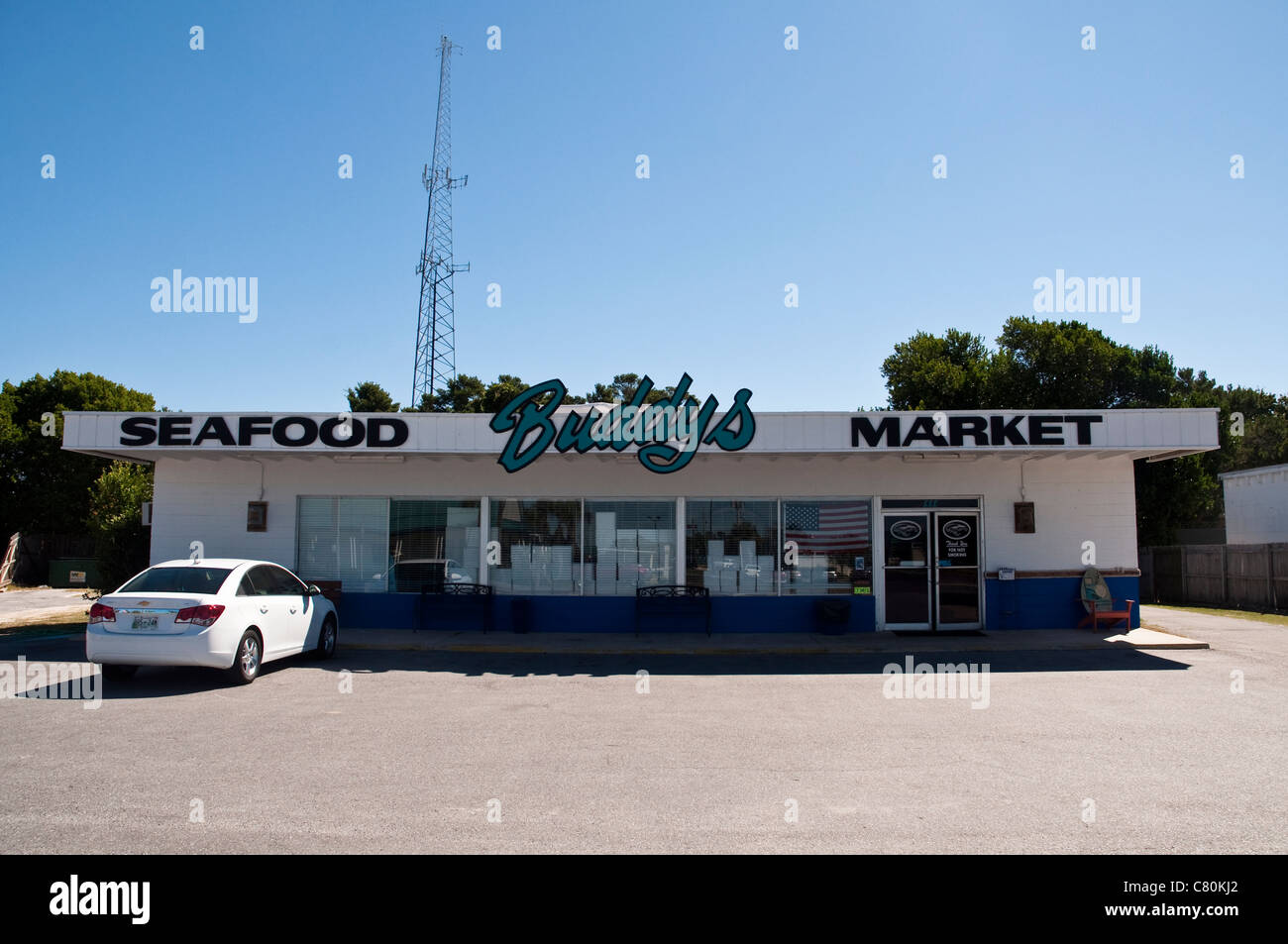 Buddy's Seafood Market in Panama City Beach, Florida USA Stock Photo