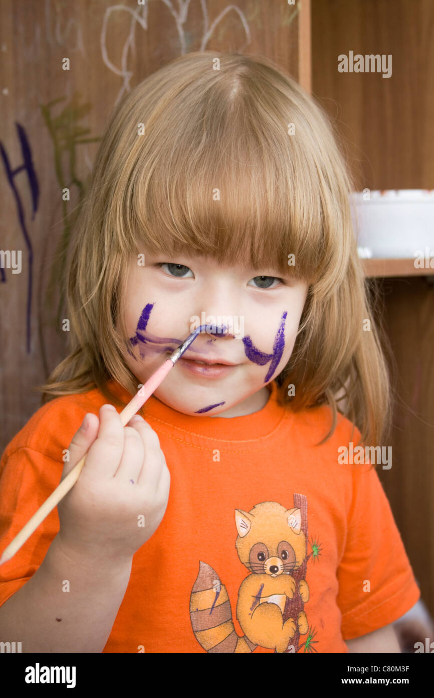 Girl Face Expression Sketch Stock Photos Girl Face