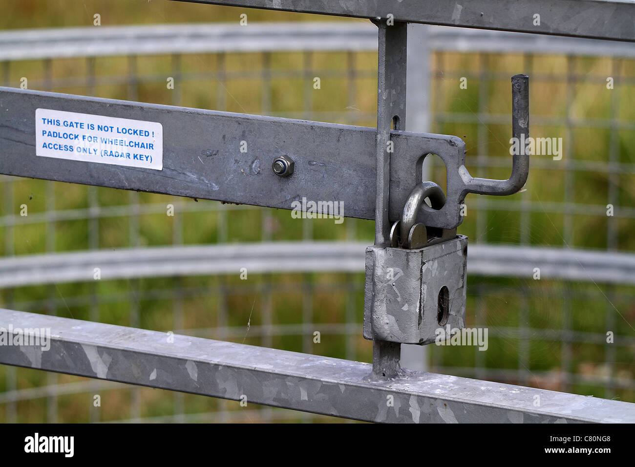 Modern galvanized gate bolts locks and catches Stock Photo Alamy