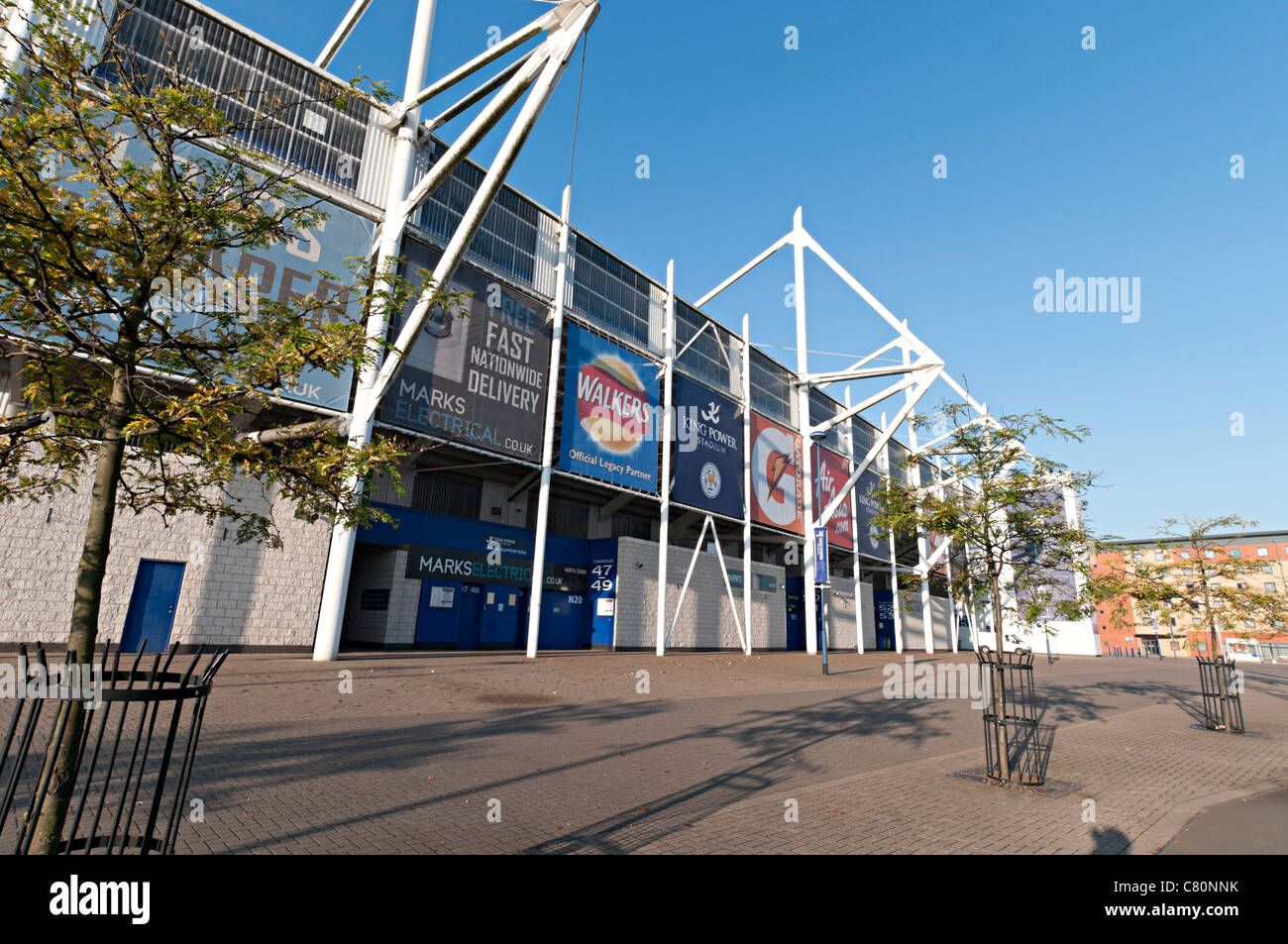 Leicester city football the Walkers Stadium Filbert Street the foxes