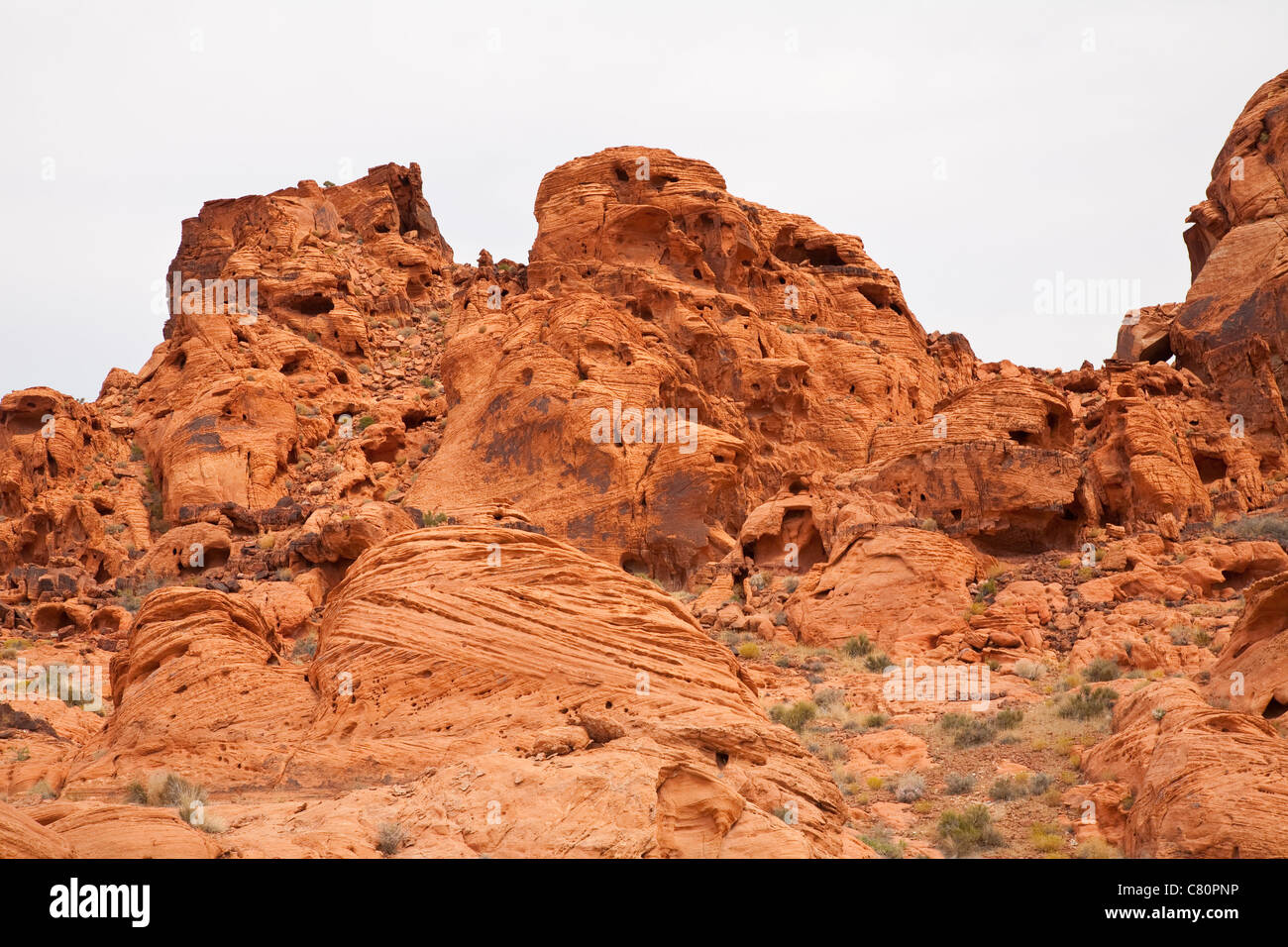 Valley of Fire landscape Stock Photo Alamy