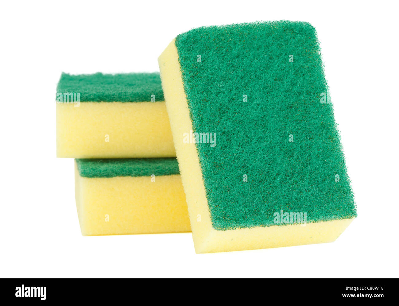 Sponge Old Sponge Wash Dish Washing Sponge Absorbent Yellow