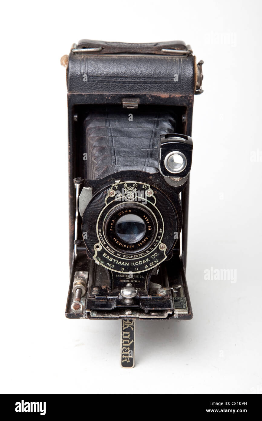 Kodak folding pocket camera Stock Photo Alamy