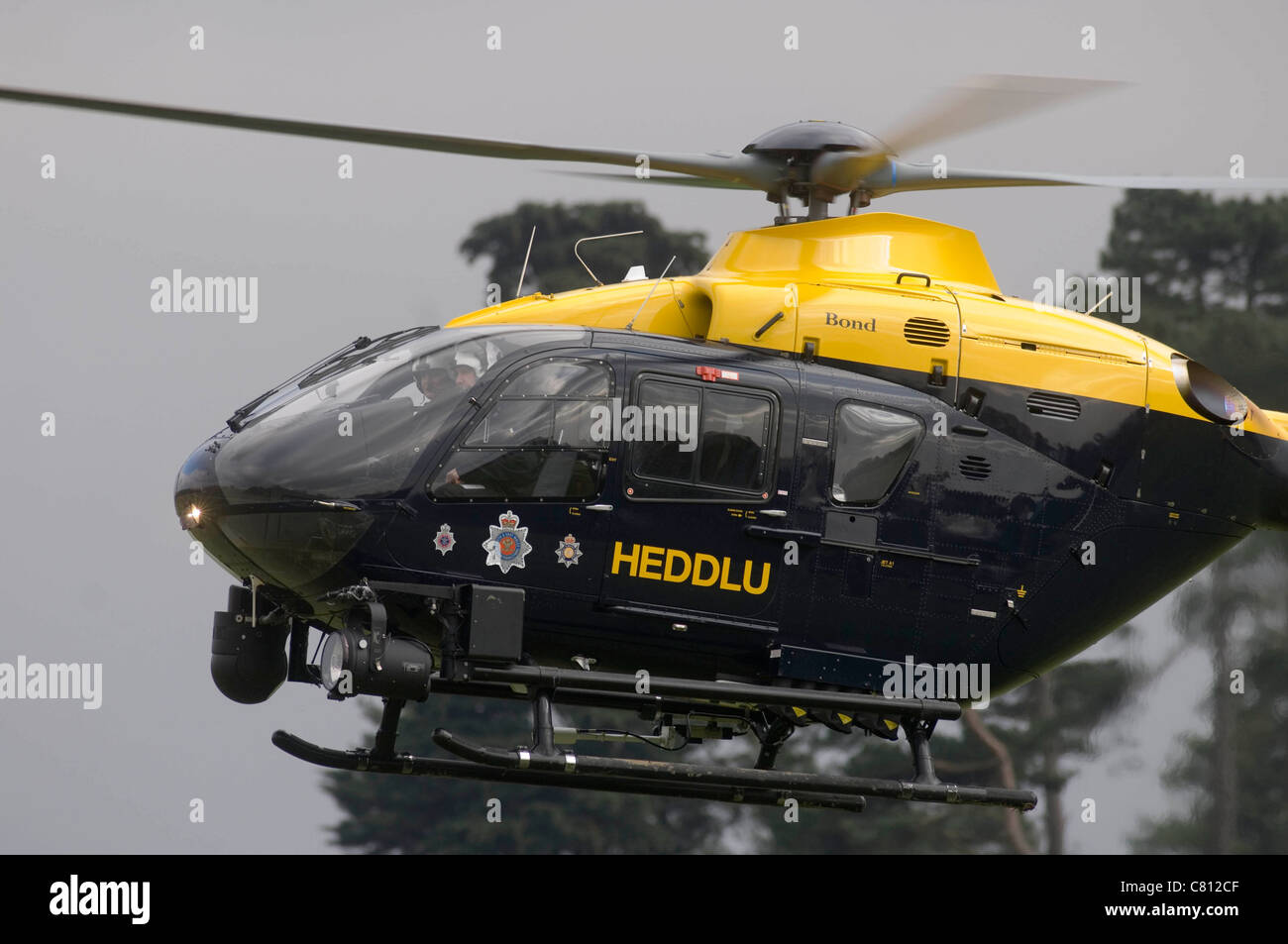 Wales police helicopter hi-res stock photography and images - Alamy