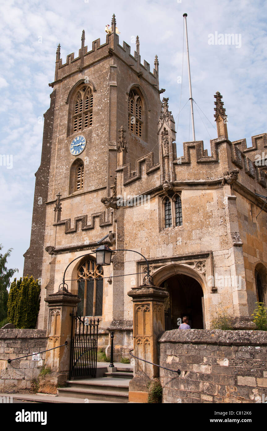 St Peter's Church, Winchcombe, Gloucestershire, Cotswolds, UK Stock Photo